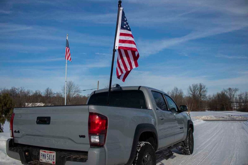 Fishbone Offroad Bed Rail Flag Mount Awnings & Panels Fishbone Offroad