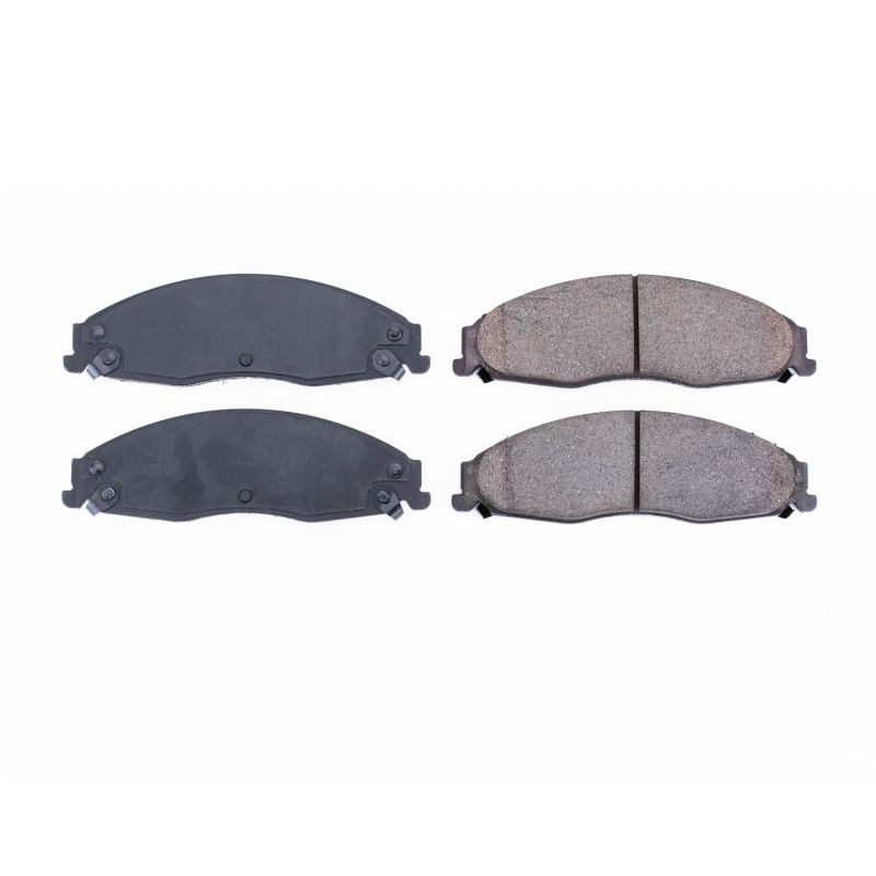 Power Stop 03-07 Cadillac CTS Front Z16 Evolution Ceramic Brake Pads Brake Pads - OE PowerStop
