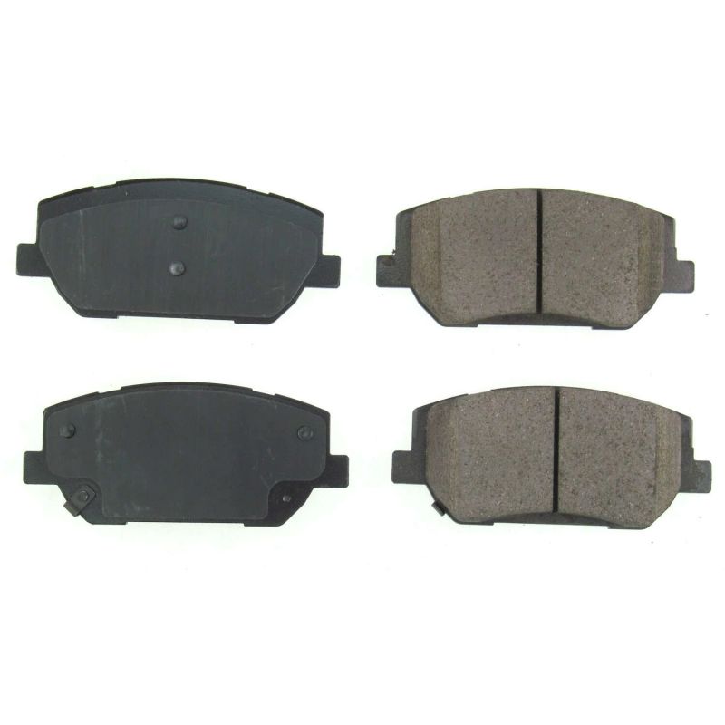 Power Stop 2019 Hyundai Santa Fe Front Z16 Evolution Ceramic Brake Pads Brake Pads - OE PowerStop