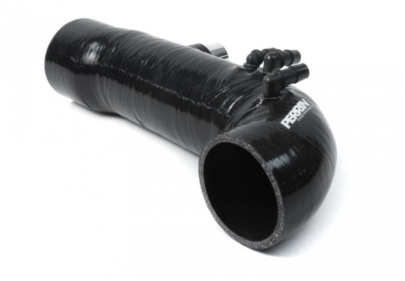 PERRIN 02-07 Subaru WRX / 04-21 STI Turbo Inlet Hose 3in. (For Aftermarket Turbos Only) - Black Hoses Perrin Performance