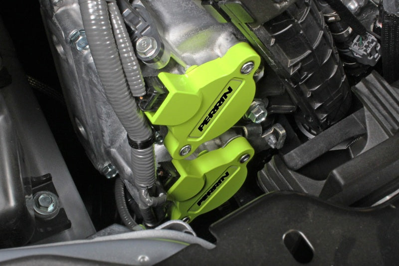 PERRIN 15-26 Subaru WRX / 04-18 Forester / 20-25 OBXT & LGXT Cam Solenoid Cover - Yellow Cam Covers Perrin Performance