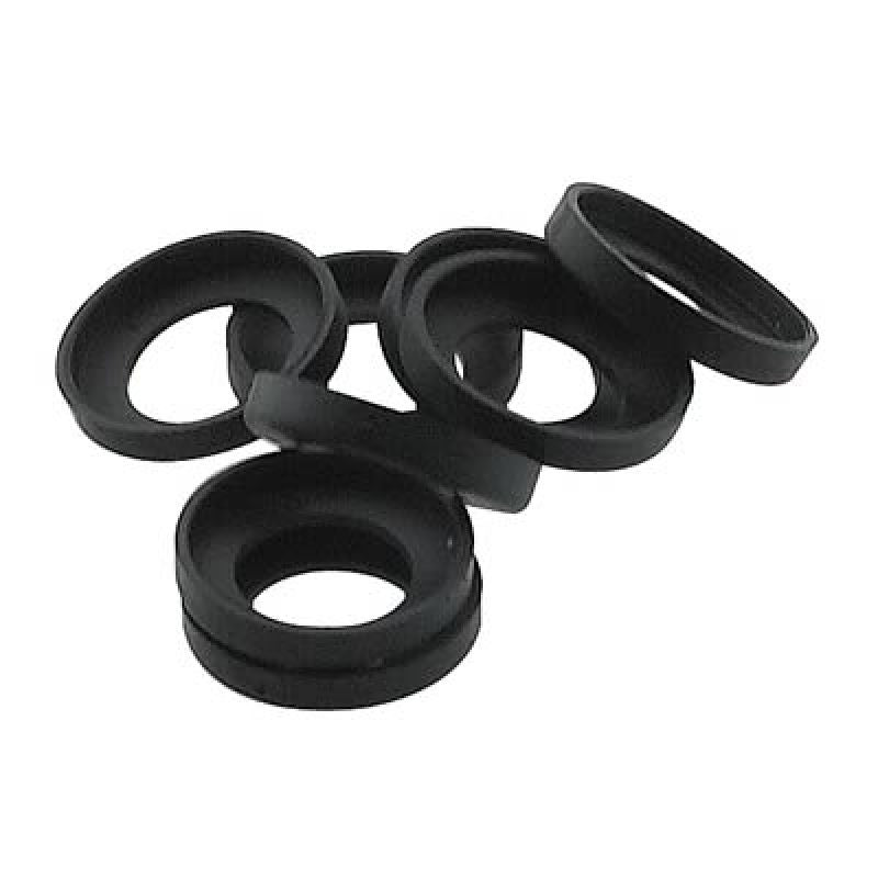 Fragola -10 Black Cap High Temp Push-Lite 10 Pack Fitting Caps Fragola