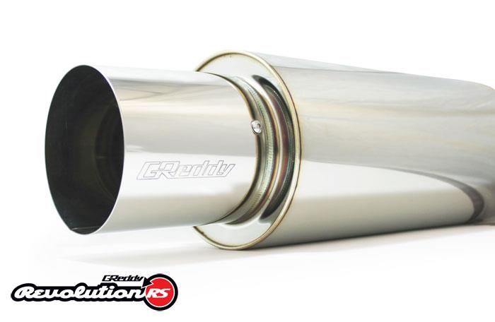 GReddy Universal 3in 3-Bolt Tip Revolution RS Muffler Muffler GReddy