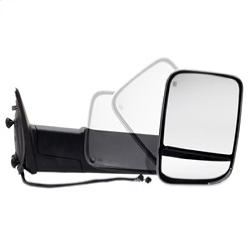 xTune Dodge Ram 1500 09-12 Extendable Heated Adjust Mirror Chrome Housing Right MIR-DRAM10-PW-R Side Mirrors SPYDER