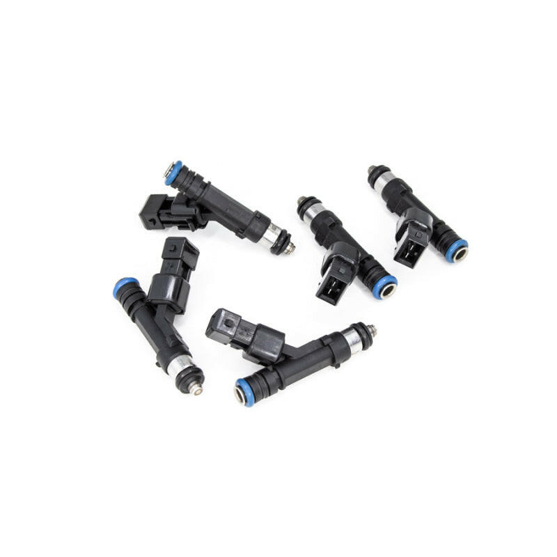 DeatschWerks 92-08 Volvo L5 Turbo White Block 650cc Injectors - Set of 5 Fuel Injector Sets - 5Cyl DeatschWerks