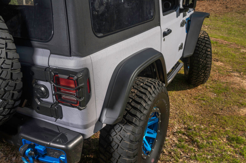 Rugged Ridge Max Terrain Fender Flare Set F & R 18-22 Jeep Wrangler JL Fenders Rugged Ridge