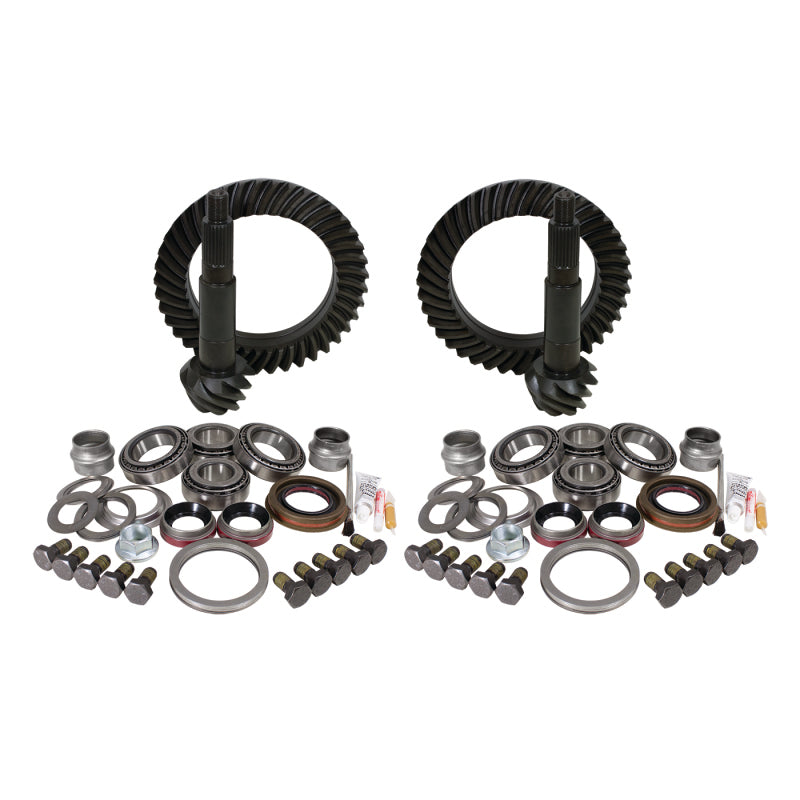 USA Standard Gear & Install Kit for Jeep JK Rubicon w/D44 Front & Rear in a 4.56 Ratio Differential Install Kits Yukon Gear & Axle