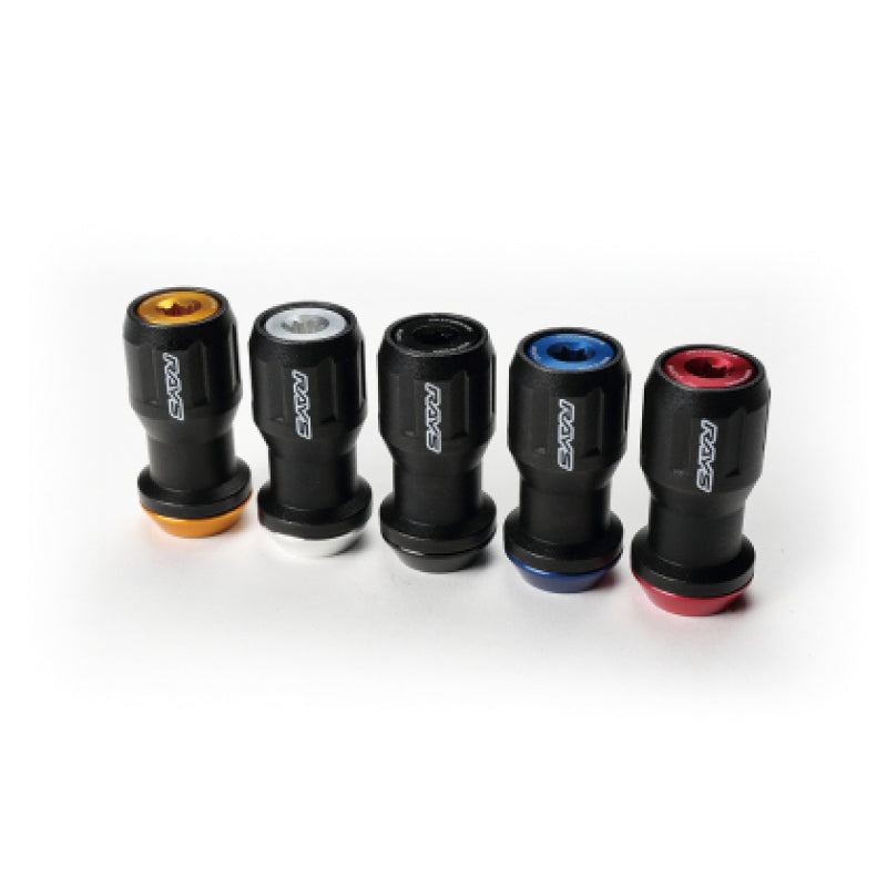 Rays 12x1.50 Formula Lug Nut FN-II Set 20 - Black/Black Lug Nuts Rays
