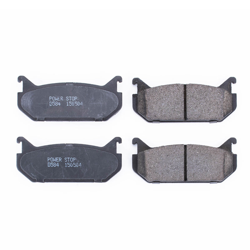 Power Stop 93-97 Ford Probe Rear Z16 Evolution Ceramic Brake Pads Brake Pads - OE PowerStop