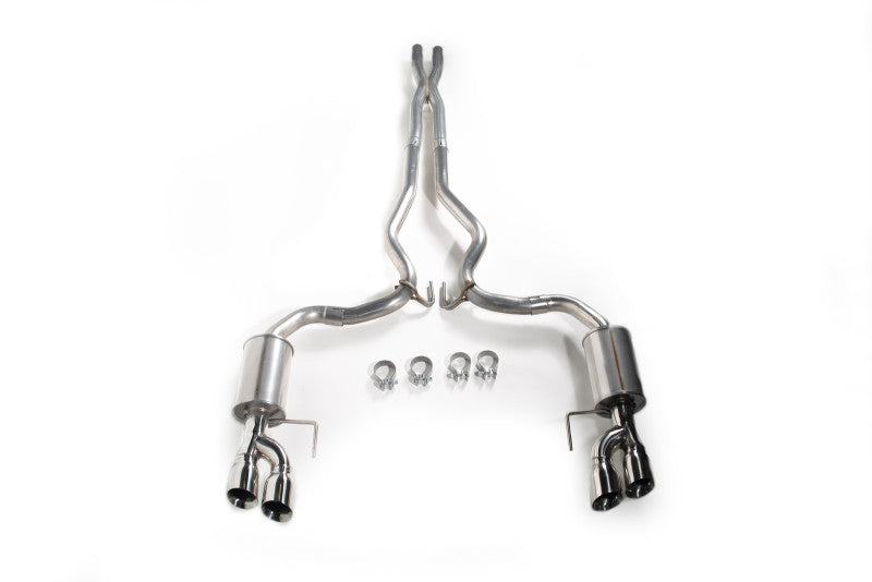 Roush 2018-2024 Ford Mustang 5.0L V8 Cat-Back Exhaust Kit (Fastback Only) Catback Roush