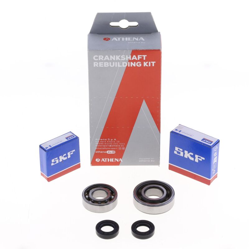 Athena 88-96 Honda SA Vision I/II Serie 50cc Crankshaft Bearing & Oil Seal Rebuilding Kit Oil Maintenance Kits Athena