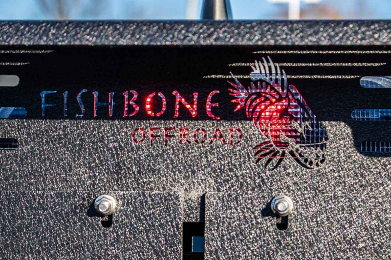 Fishbone Offroad 2016+ Tacoma Chase Rack w Molle Window Panel Bed Racks Fishbone Offroad