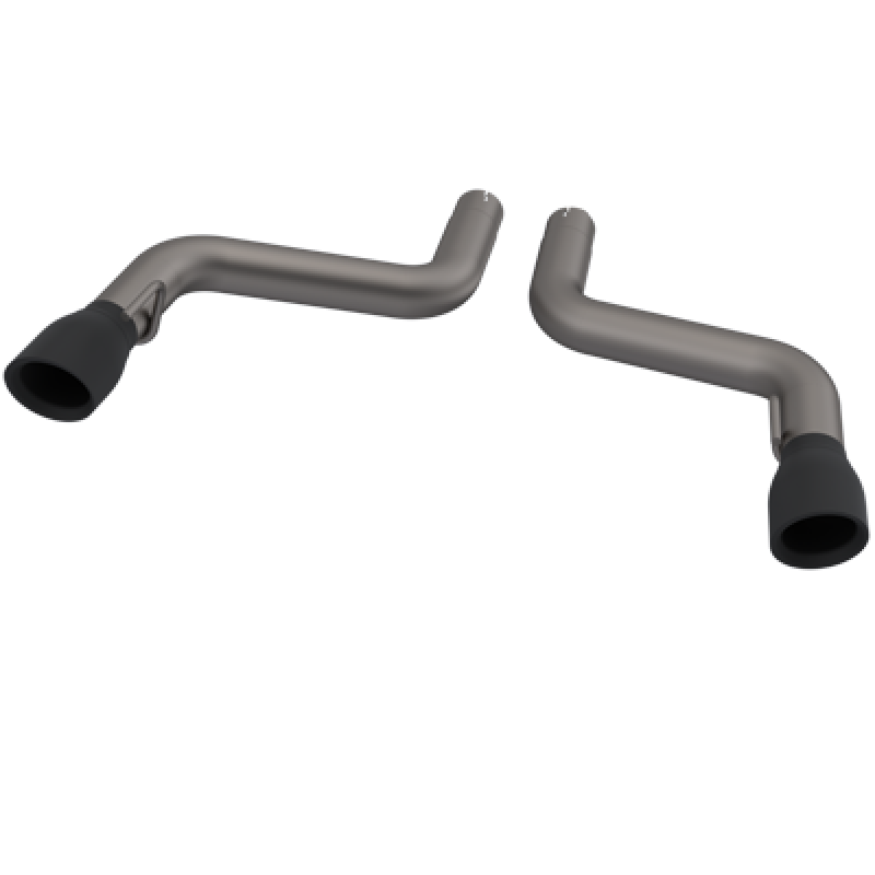QTP 2016-2024 Chevrolet Camaro SS QTP Eliminator Axle Back Black Tips Axle Back QTP