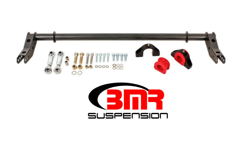 BMR 10-15 5th Gen Camaro Rear Hollow 1.375in Xtreme Anti-Roll Kit - Black Hammertone Sway Bars BMR Suspension