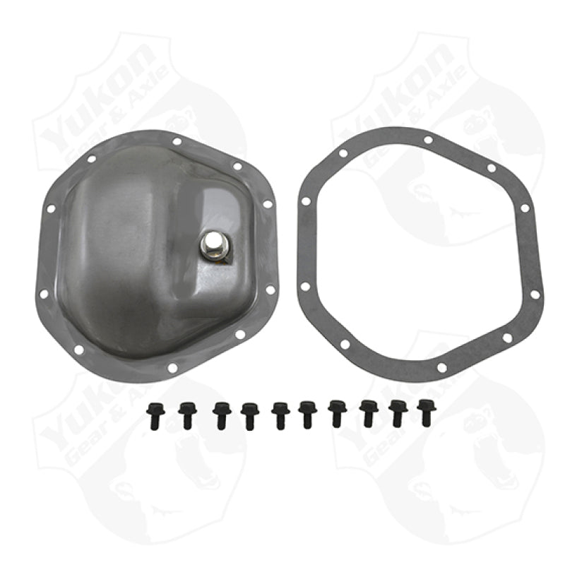 Yukon Gear Steel Cover For Dana 44 Standard Rotation Diff Covers Yukon Gear & Axle