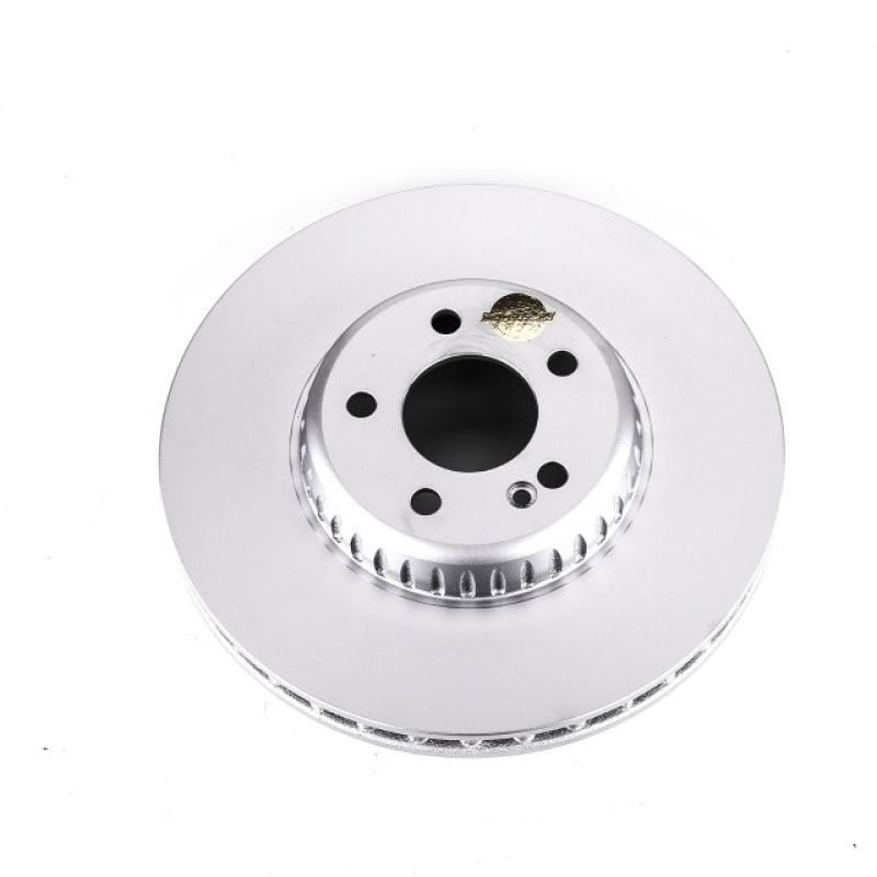 Power Stop 15-18 Mercedes-Benz C300 Front Evolution High Carbon Geomet Coated Rotor Brake Rotors - OE - Cryo PowerStop