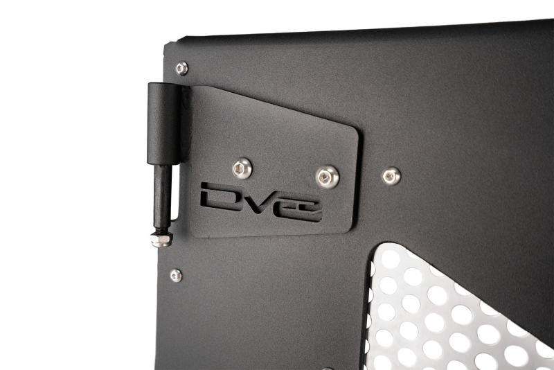 DV8 18-22 Jeep 4 Door JL/JT Aluminum Half Doors with Perforated Mesh Rear Doors DV8 Offroad