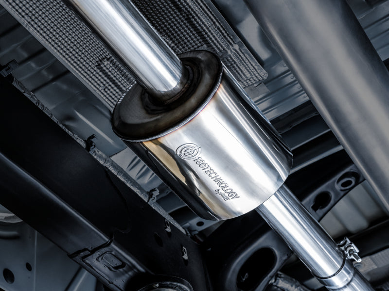 AWE Tuning 4th Gen GM 1500 5.3L 0FG Catback Dual Side Exit (Flat Bumper) - Chrome Tips Catback AWE Tuning