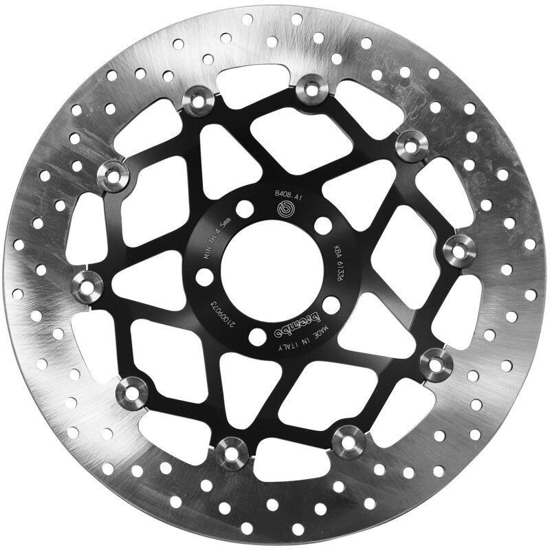 Brembo OE 96-02 Kawasaki ZX-7R Ninja 750cc 320x5mm Brake Disc - Front Floating Brake Rotors - Slotted Brembo OE