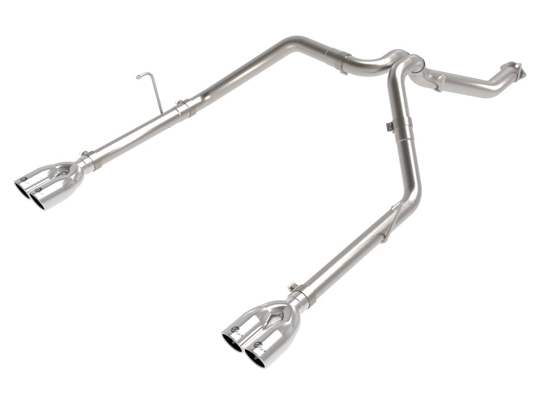 aFe Vulcan Series 3in 304SS Cat-Back 21 Jeep Gladiator V6-3.0L (td) - Dual Polished Tip Catback aFe