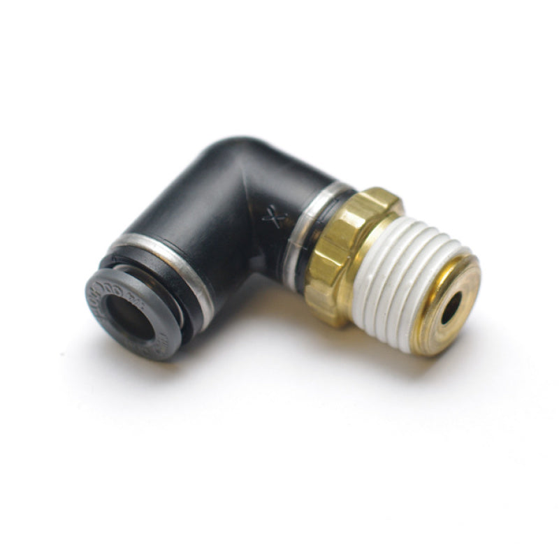 Ridetech Airline Fitting Elbow 3/8in NPT to 1/2in Airline Air Tank Components Ridetech
