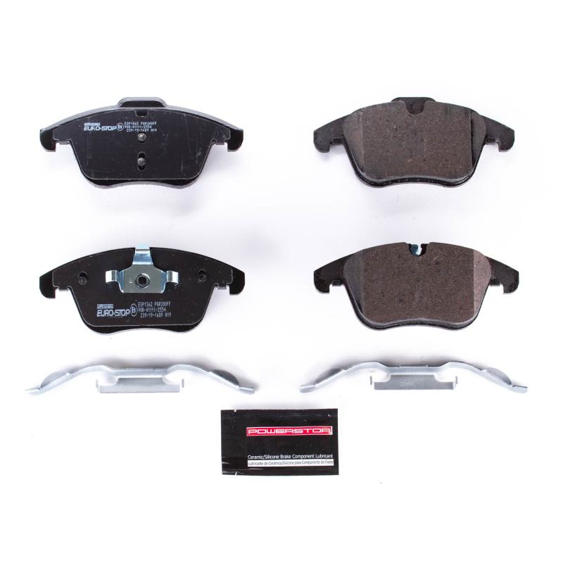 Power Stop 07-14 Volvo S80 Euro-Stop ECE-R90 Rear Brake Pads Brake Pads - OE PowerStop