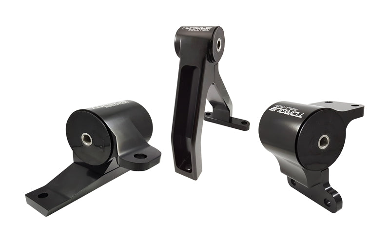 Torque Solution 3pc Rear Aluminum Engine Mount Kit: Mitsubishi Lancer/Ralliart/Evolution X 2008-15 Engine Mounts Torque Solution