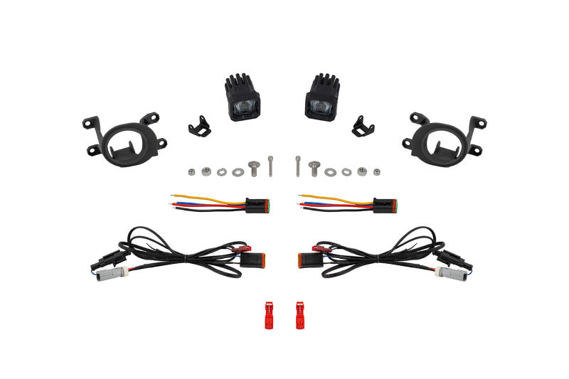Diode Dynamics 23-24 Toyota GR Corolla SSC1 LED Fog Light Kit - White SAE Fog Fog Lights Diode Dynamics