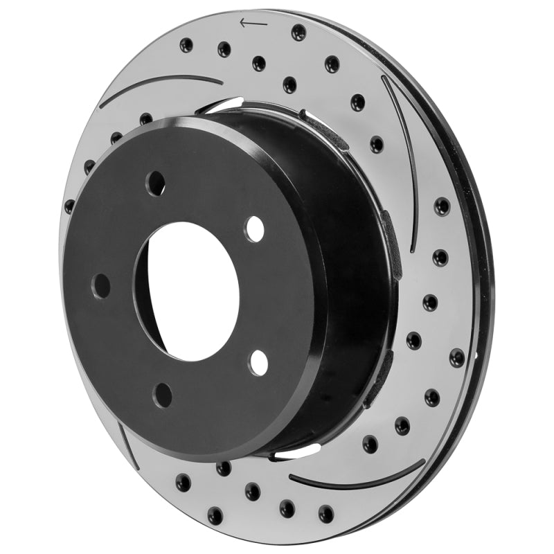 Wilwood ROTOR1219-081DY309232MNEXXXXL 5X5.00 D/D SRP black Brake Rotors - 2 Piece Wilwood