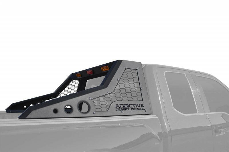 Addictive Desert Designs 17-18 Ford F-150 Raptor HoneyBadger Chase Rack Chase Racks Addictive Desert Designs