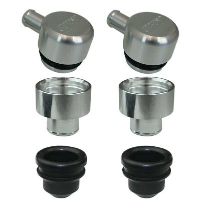 Moroso COPO 3/4in Hose Valve Cover Breathers Valve Covers Moroso