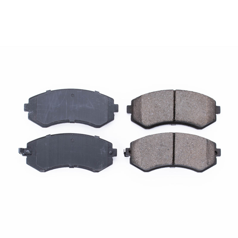 Power Stop 89-96 Nissan 240SX Front Z16 Evolution Ceramic Brake Pads Brake Pads - OE PowerStop