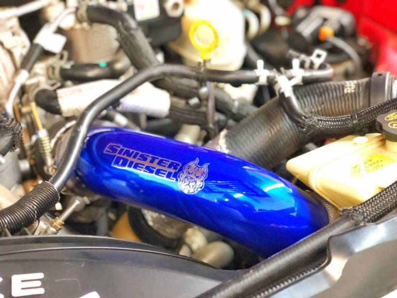 Sinister Diesel 2008-2010 Ford 6.4L Powerstroke Hot Side Charge Pipe Intercooler Pipe Kits Sinister Diesel