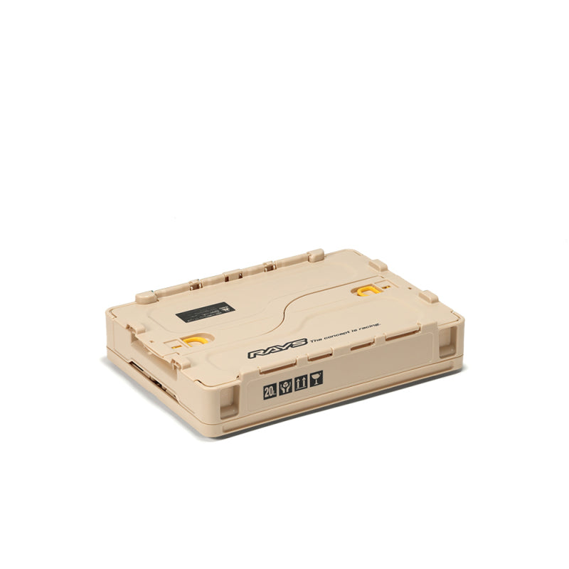 Rays Folding Container Box 23S 20L - Ivory Headwear Rays