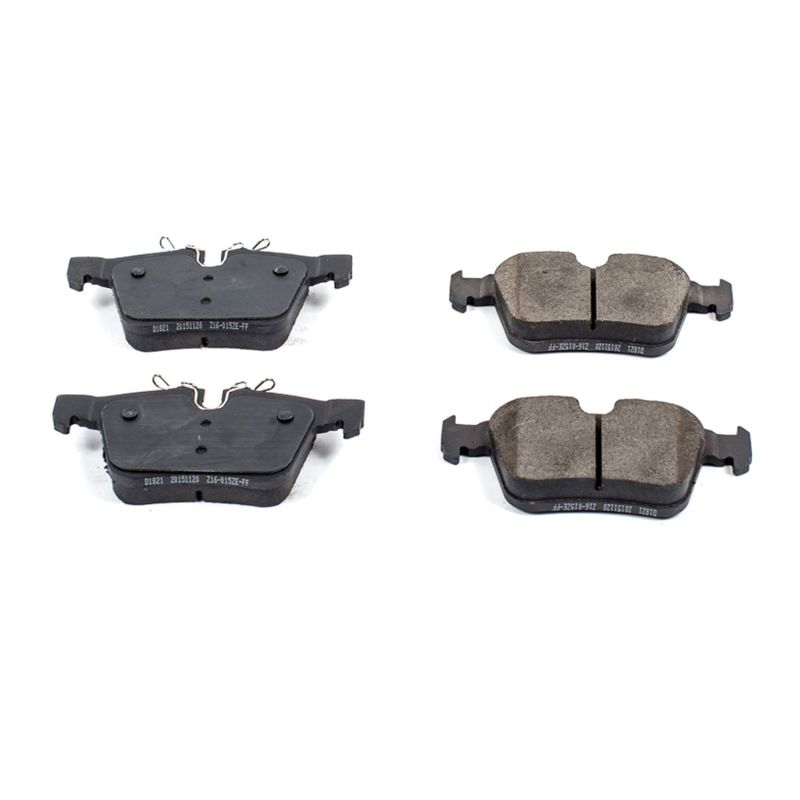 Power Stop 17-19 Jaguar F Pace Rear Z16 Evolution Ceramic Brake Pads Brake Pads - OE PowerStop