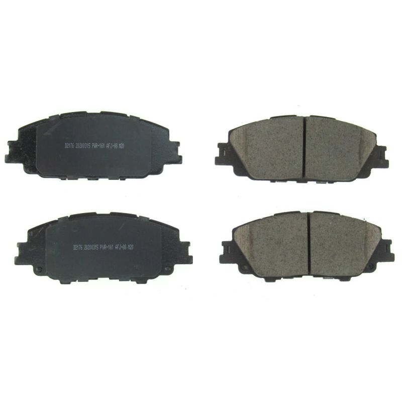 Power Stop 2019 Toyota Corolla Front Z16 Evolution Ceramic Brake Pads Brake Pads - OE PowerStop