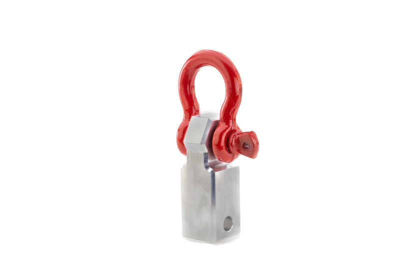 Weigh Safe Towing Recovery - Red Hard Shackle Hitch w/Aluminum Body Tow Bars Weigh Safe