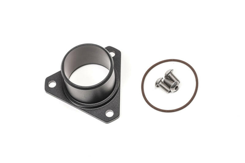Radium Engineering FCST-X 3-Bolt Remote Mount Fill Neck - Straight - w/ 1.5in Barb Filler Necks Radium Engineering