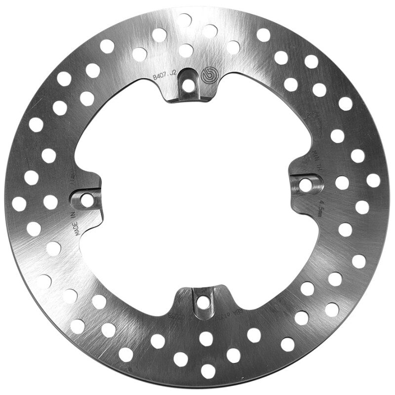 Brembo OE 12-17 Mv Agusta Brutale 675cc 220x5mm Brake Disc - Rear Fixed Brake Rotors - Slotted Brembo OE