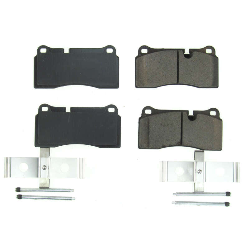 Power Stop 08-12 Audi R8 Rear Z17 Evolution Ceramic Brake Pads w/Hardware Brake Pads - OE PowerStop