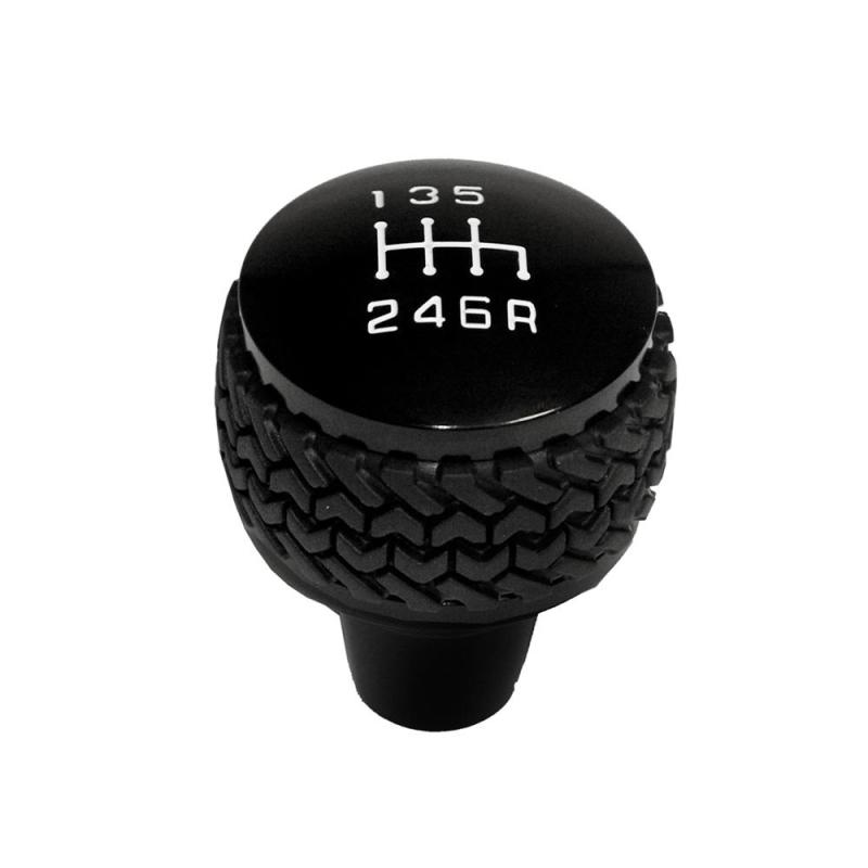 DV8 Offroad 2011-2018 Jeep JK 6-Speed Shift Knob Black Shift Knobs DV8 Offroad