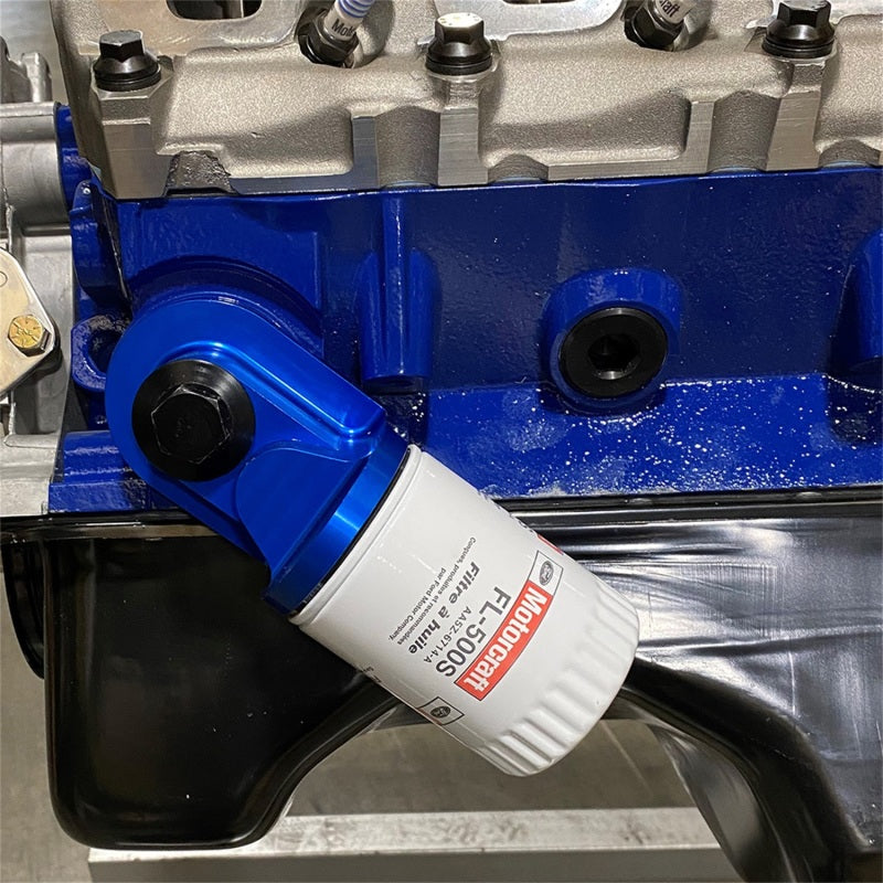 Ford Racing Push Rod V8 90 Degree Billet Oil Filter Adapter Oil Filter Other Ford Racing