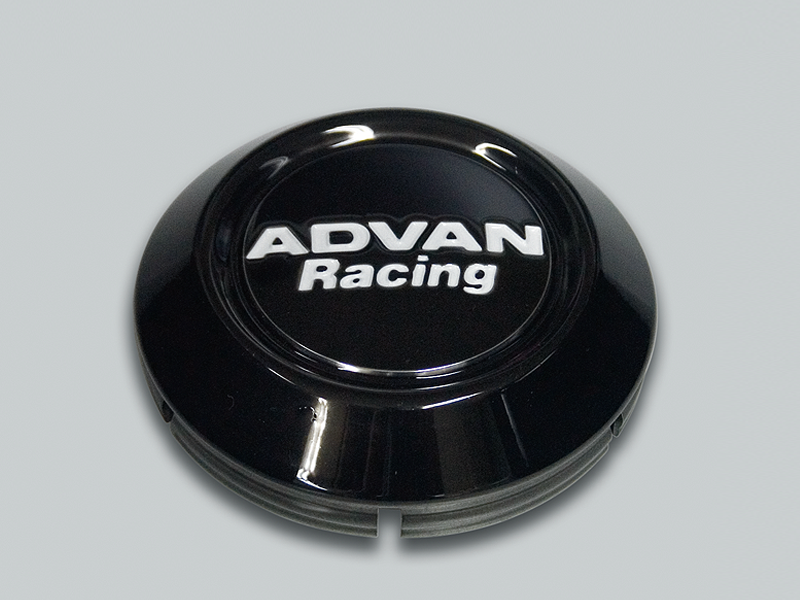 Advan 63mm Low Center Cap - Black Wheel Center Caps Advan