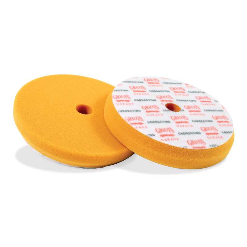 Griots Garage Orange Correcting Foam Pad 6.5in - Set of 2 - Single Pads & Sponges Griots Garage