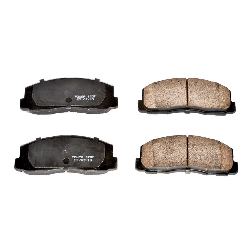 Power Stop 1990 Eagle Talon Front Z16 Evo Ceramic Brake Pad Brake Pads - OE PowerStop