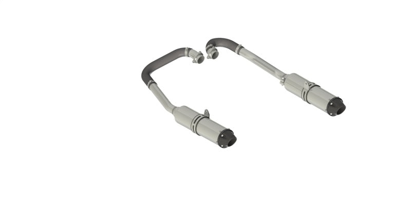 MBRP 11-14 Polaris RZR 900 (All Models) Complete Dual Exhaust System Headers-Back Catback MBRP
