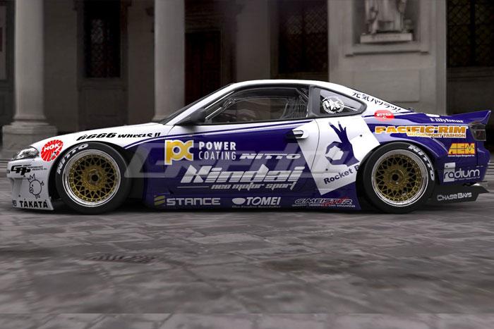 GReddy X Rocket Bunny S15 Rear Fenders for 1999-2002 Nissan Silvia Fenders GReddy