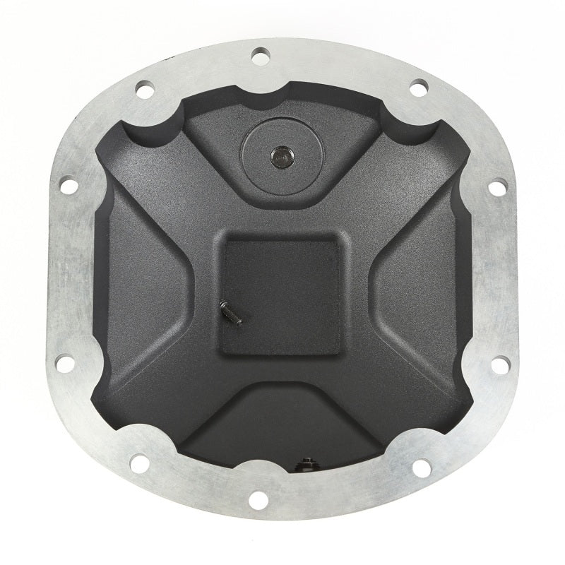 Rugged Ridge Boulder Aluminum Differential Cover Dana 30 Black Diff Covers Rugged Ridge