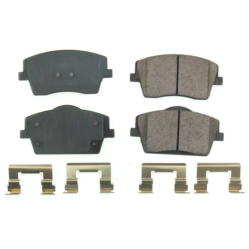 Power Stop 2019 Volvo XC40 Front Z17 Evolution Ceramic Brake Pads w/Hardware Brake Pads - OE PowerStop