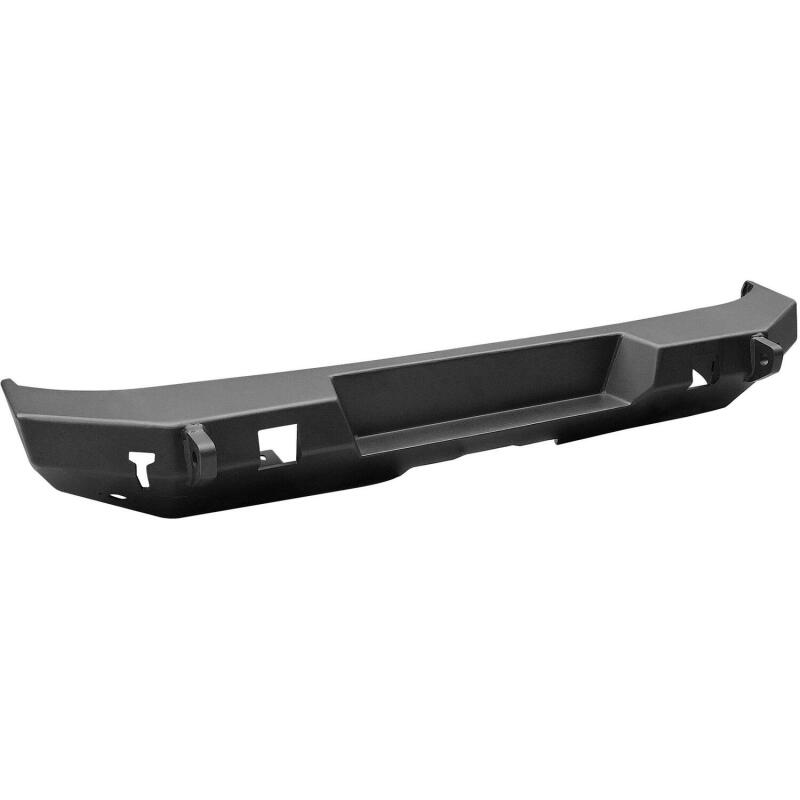 Westin 07-18 Jeep Wrangler JK WJ2 Rear Bumper - Textured Black Bumpers - Steel Westin